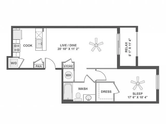 Floor plan A3b