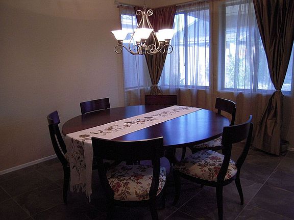 Formal dining area