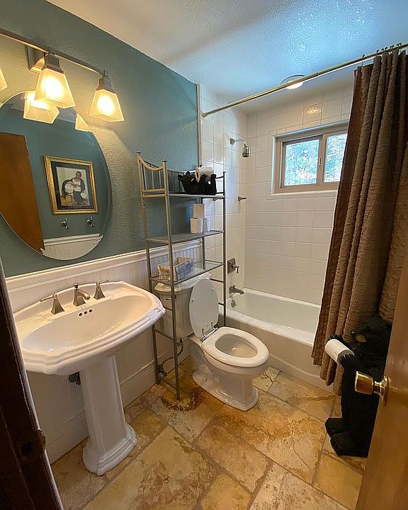 Bath now w/ cabinet vanity 