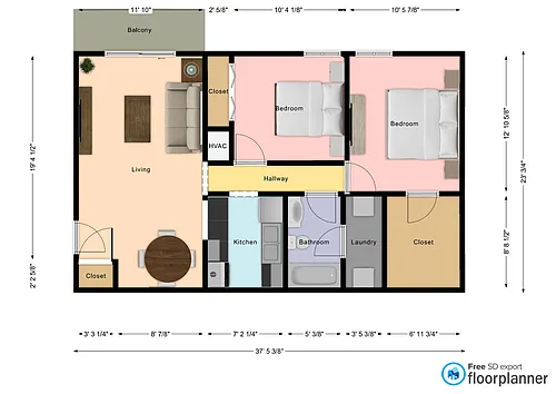 Floor plan Standard