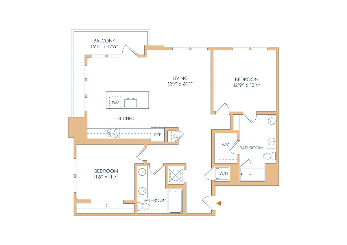 Floor plan B3