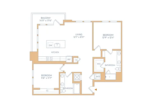 Floor plan B3