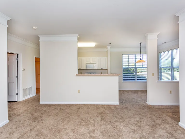 two bed open floor plan