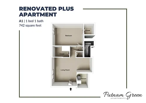 Floor plan A1 Renovated Plus