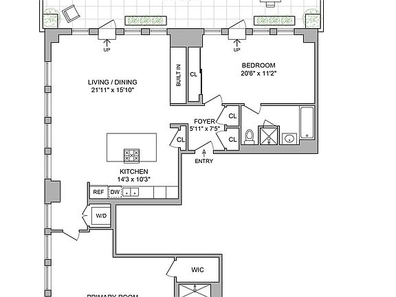 2nd image of 270 Broadway #17DT