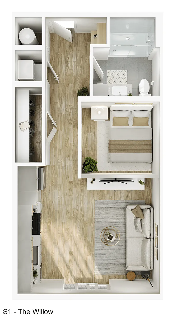 Floor plan Willow
