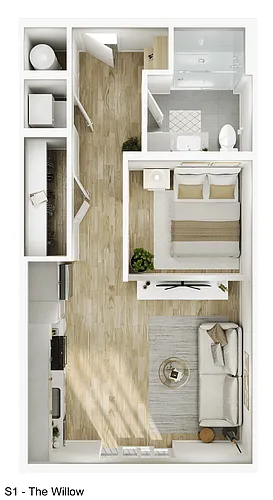 Floor plan Willow