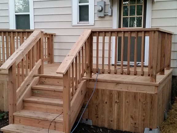New Deck, Built Sept. 2016