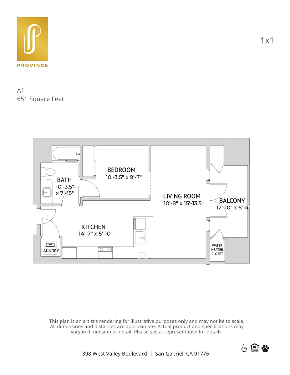 Floor plan A1