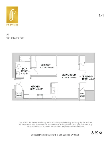 Floor plan A1