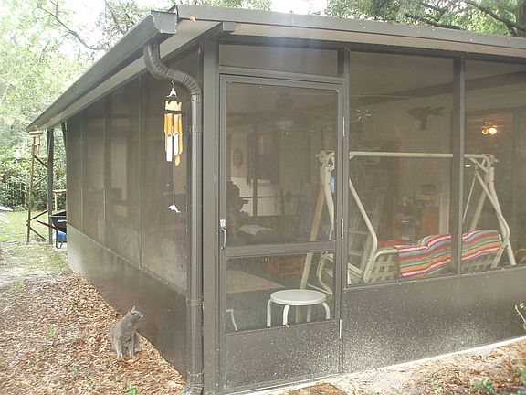 Screened porch