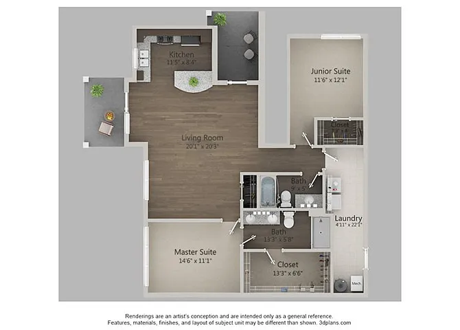 Floor plan I2