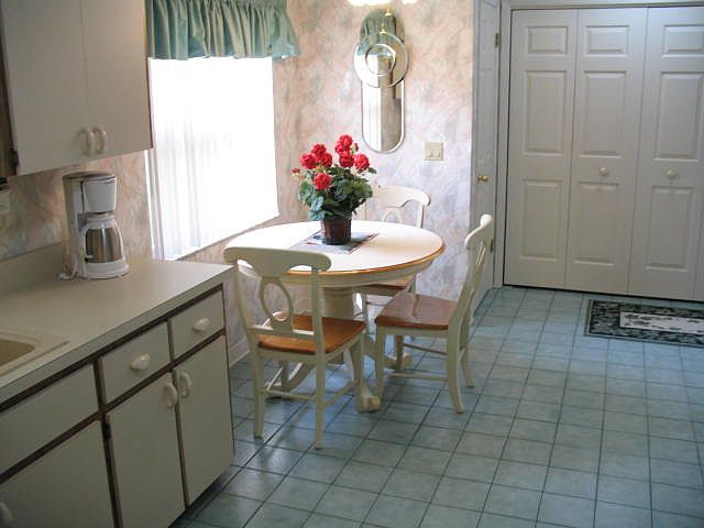 Kitchen and Bath, tile floor