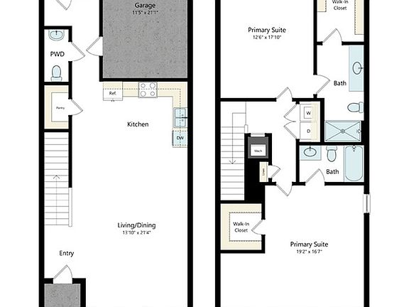 Sirius 2BR (1,594 SF) - Starting at $2,199