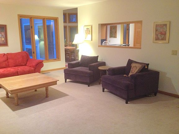 view of diningroom from bedroom