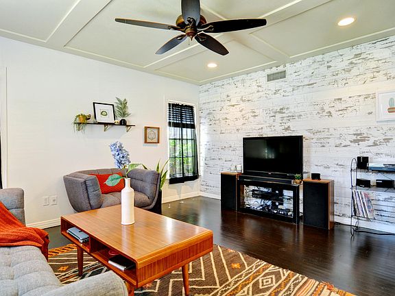 Shiplap feature wall