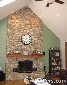 Huge great room for entertaining & relaxing