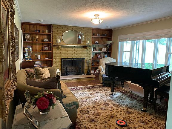 Living Room with Fireplace