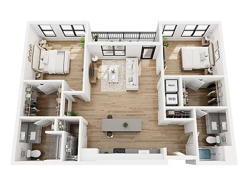 Floor plan Topaz