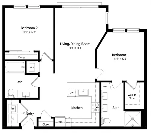Floor plan DORADO II