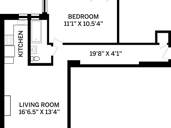 2nd image of 504 Cathedral Pkwy #6B
