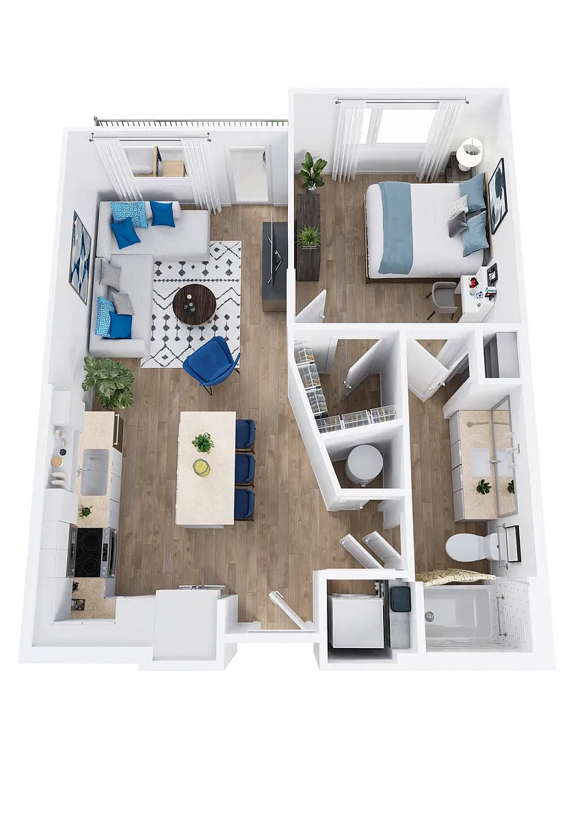 Floor plan A1 - Lakeview