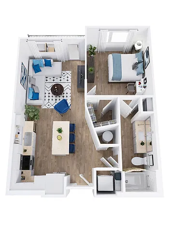 Floor plan A1 - Lakeview