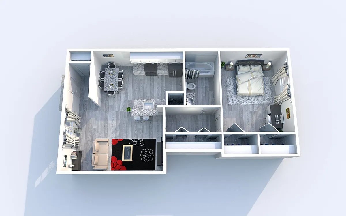Floor plan A3 Renovated