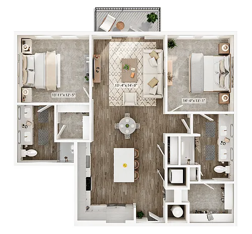 Floor plan B05