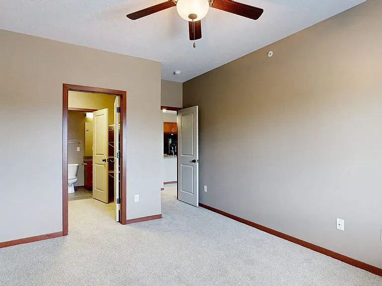 Relax in spacious bedrooms with large walk in closets.