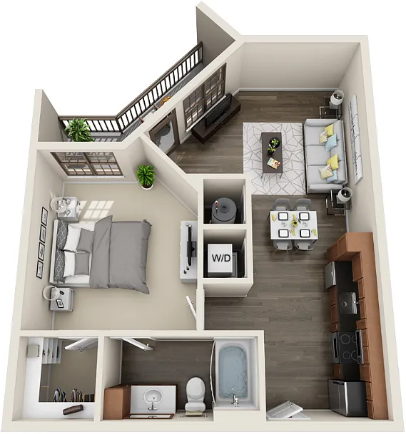 Floor plan The Dilworth 2