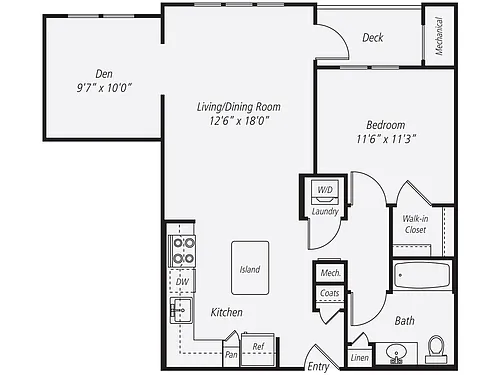 Floor plan Geranium