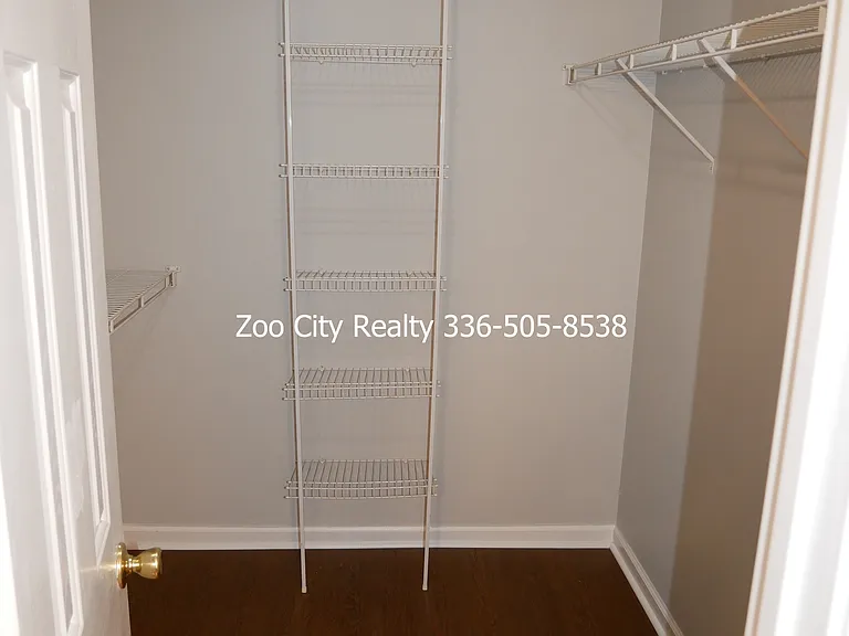 Master walk in closet