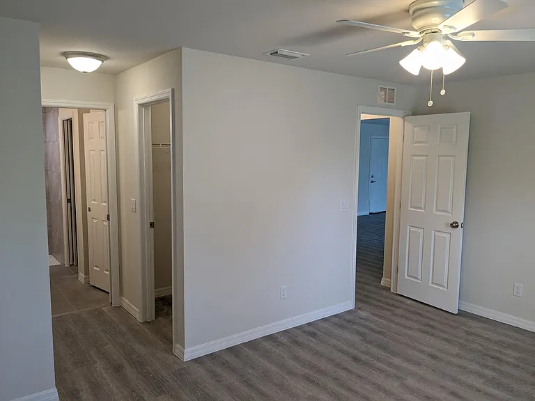 Master Bedroom with walk in closet