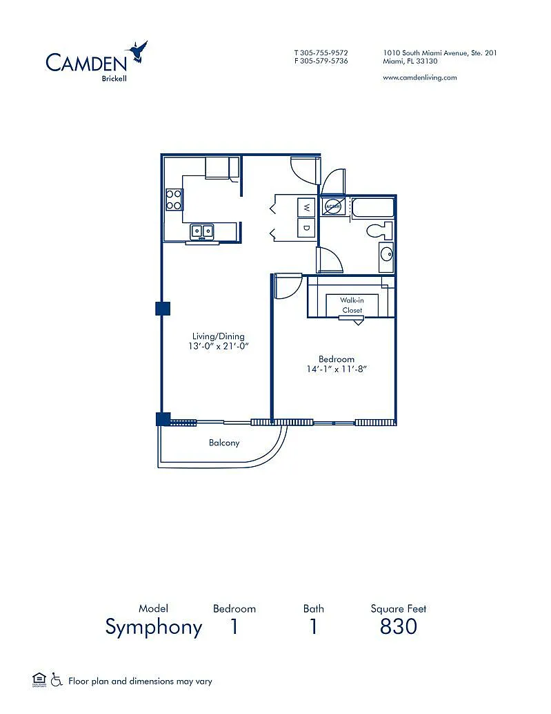 Floor plan Symphony
