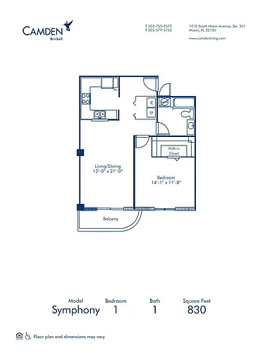 Floor plan Symphony