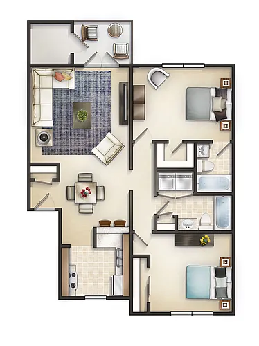 Floor plan The Catawba
