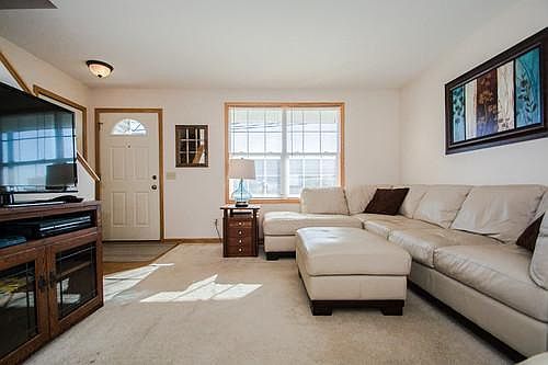 Front entry and livingroom