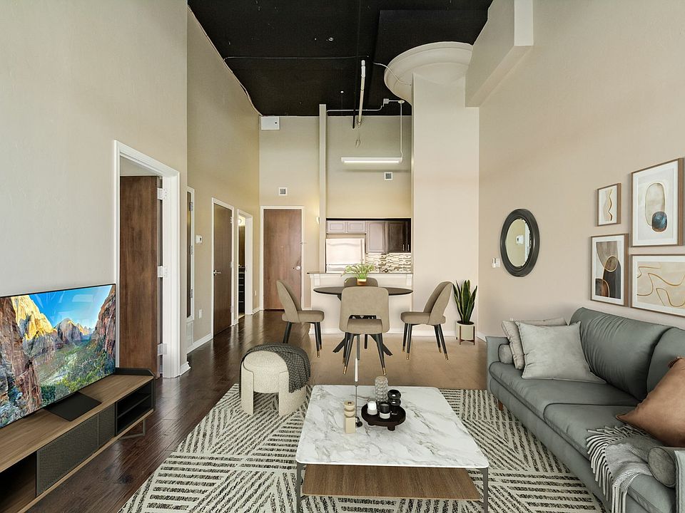 Virtually Staged Living Room
