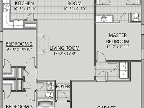 Abernathy V A - Floor Plan - DSLD Homes