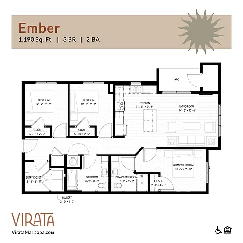 Floor plan Ember
