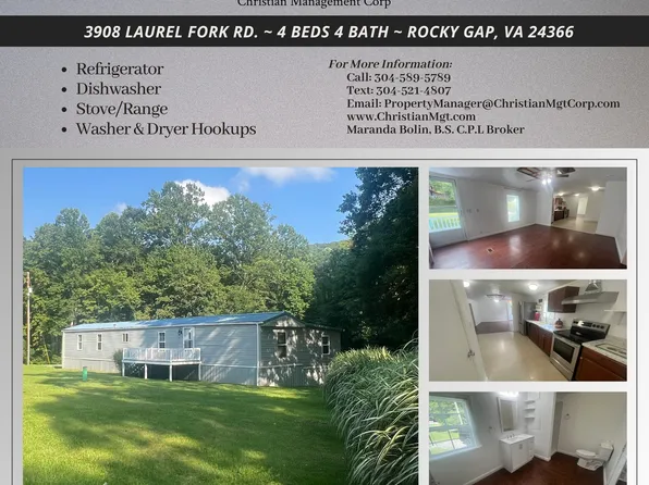 3908 Laurel Fork Rd, Rocky Gap, VA 24366
