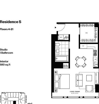 2nd image of 685 1st Ave APT 18S