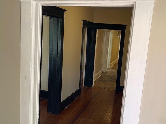 Secure front entry door from vestibule to Apartment A
