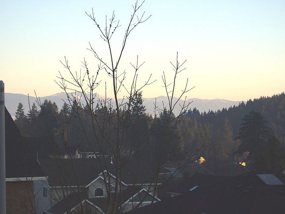 View from stairwell window
