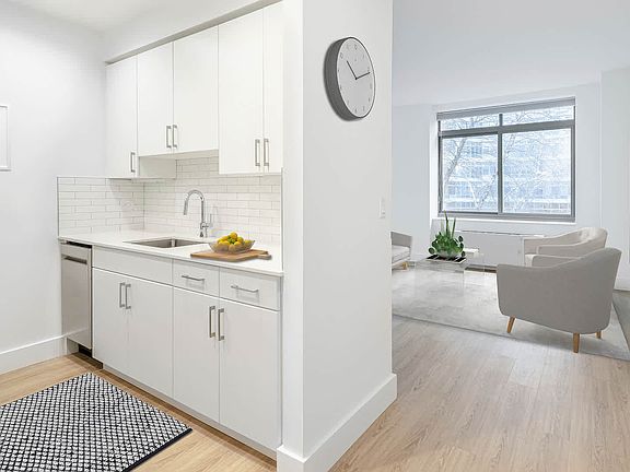 Kitchen and Living Area