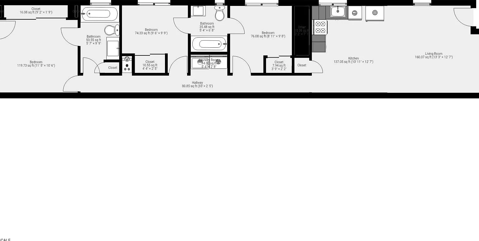 3 bed, 800 sqft, $2,995 — Photo 1
