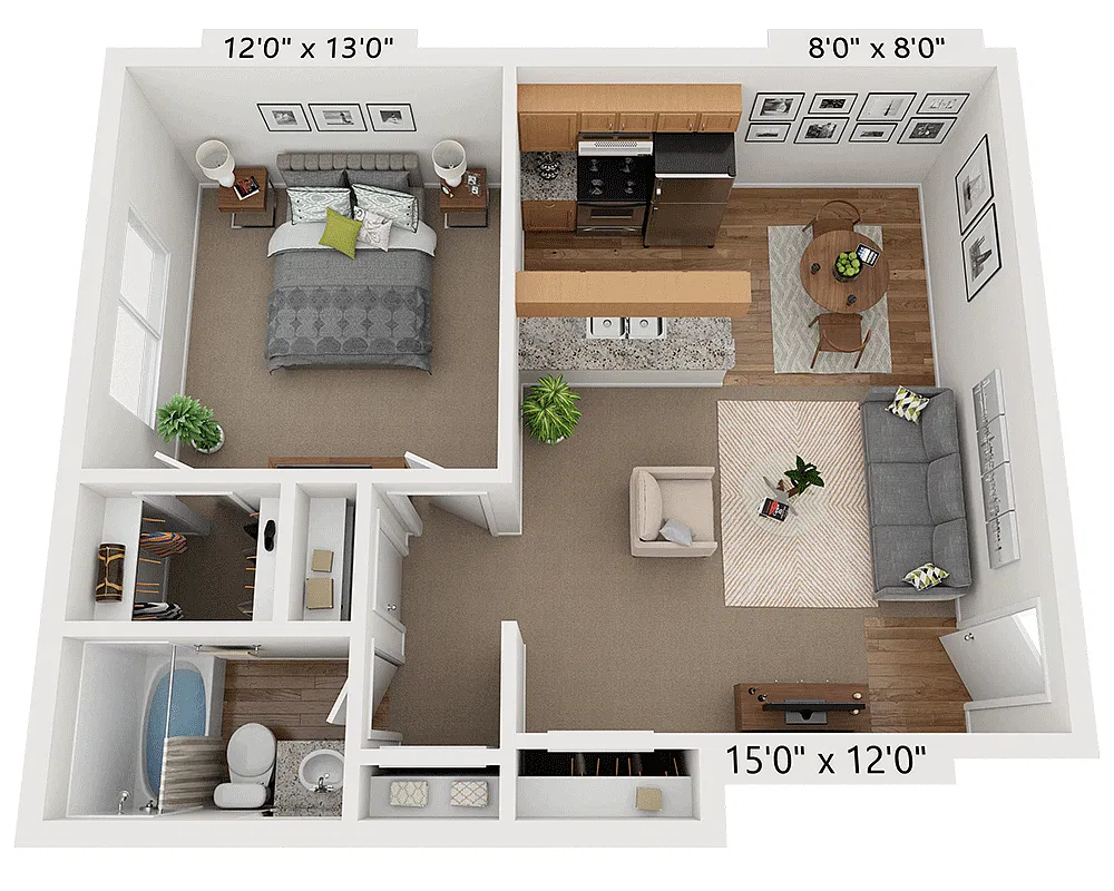 Floor plan Plan A1