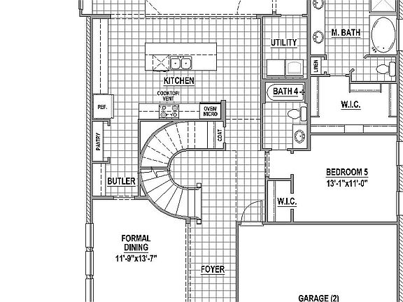 Plan 1536 1st Floor