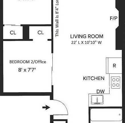 2nd image of 350 W 12th St APT 5A